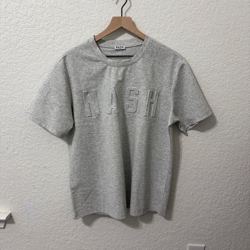 Nash Light Gray Short Sleeve Tee